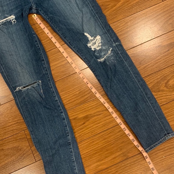 AGOLDE Sophie High Rise Skinny Distressed Jeans - Picture 13 of 16